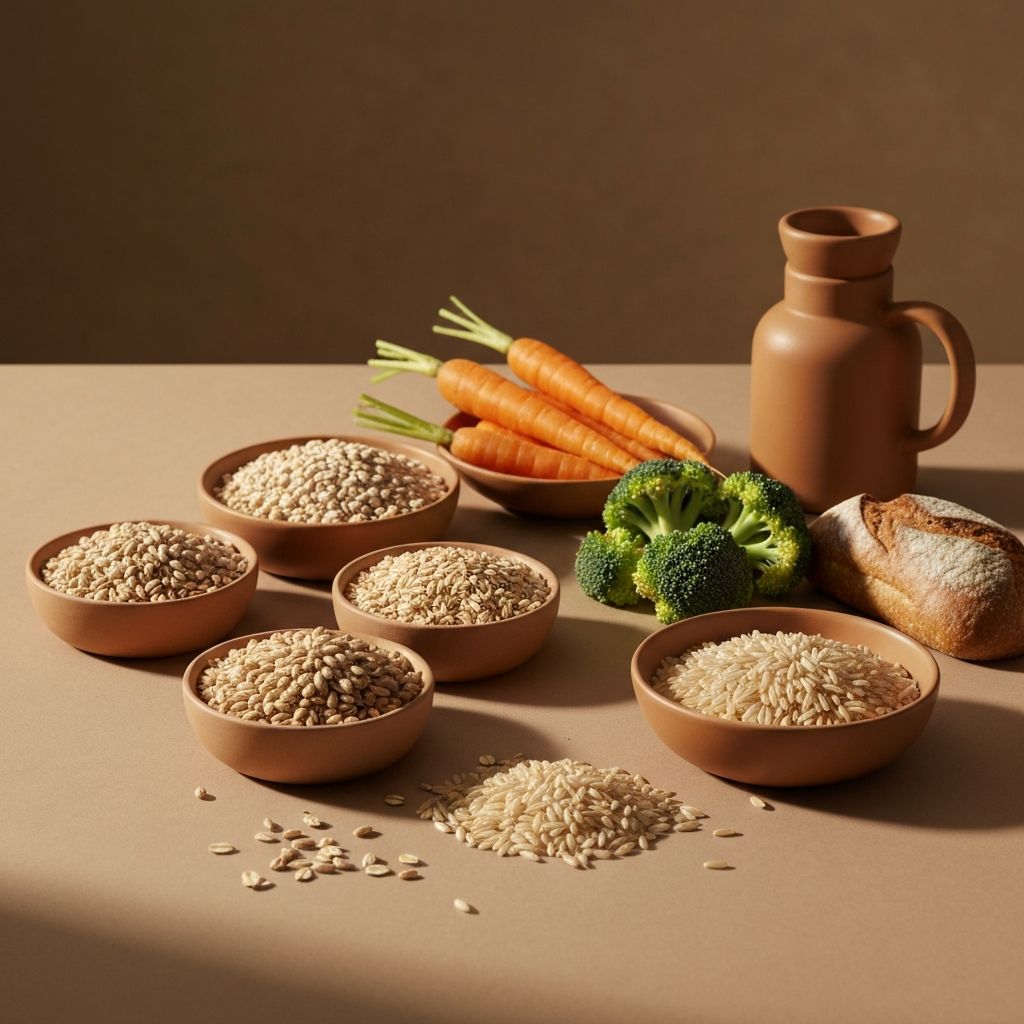 Vollkornquellen für Kohlenhydrate
